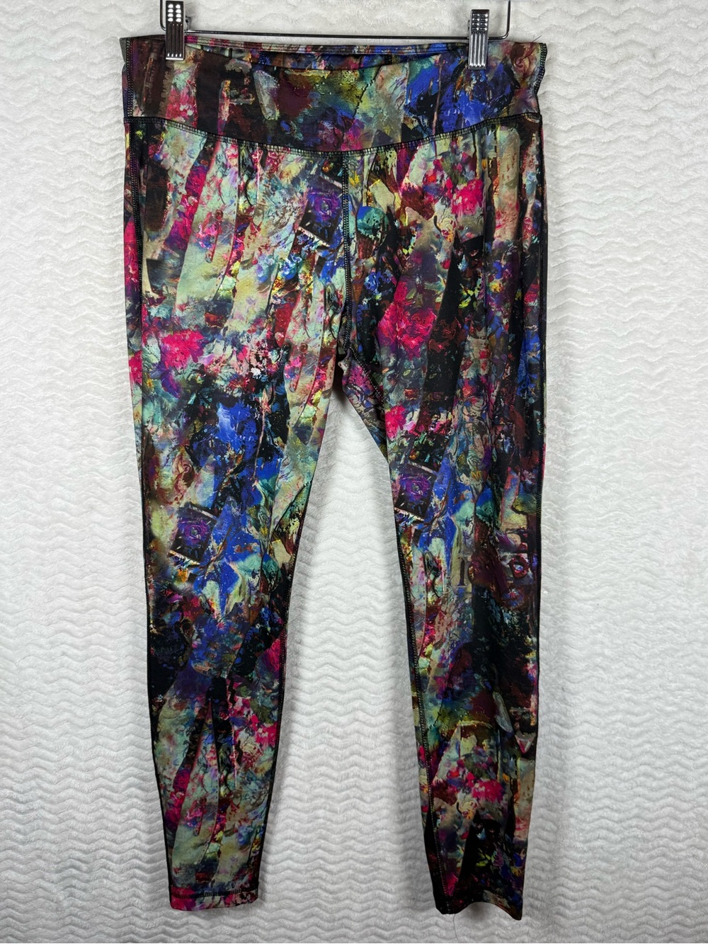 Danskin Abstract Floral Multicolor Leggings